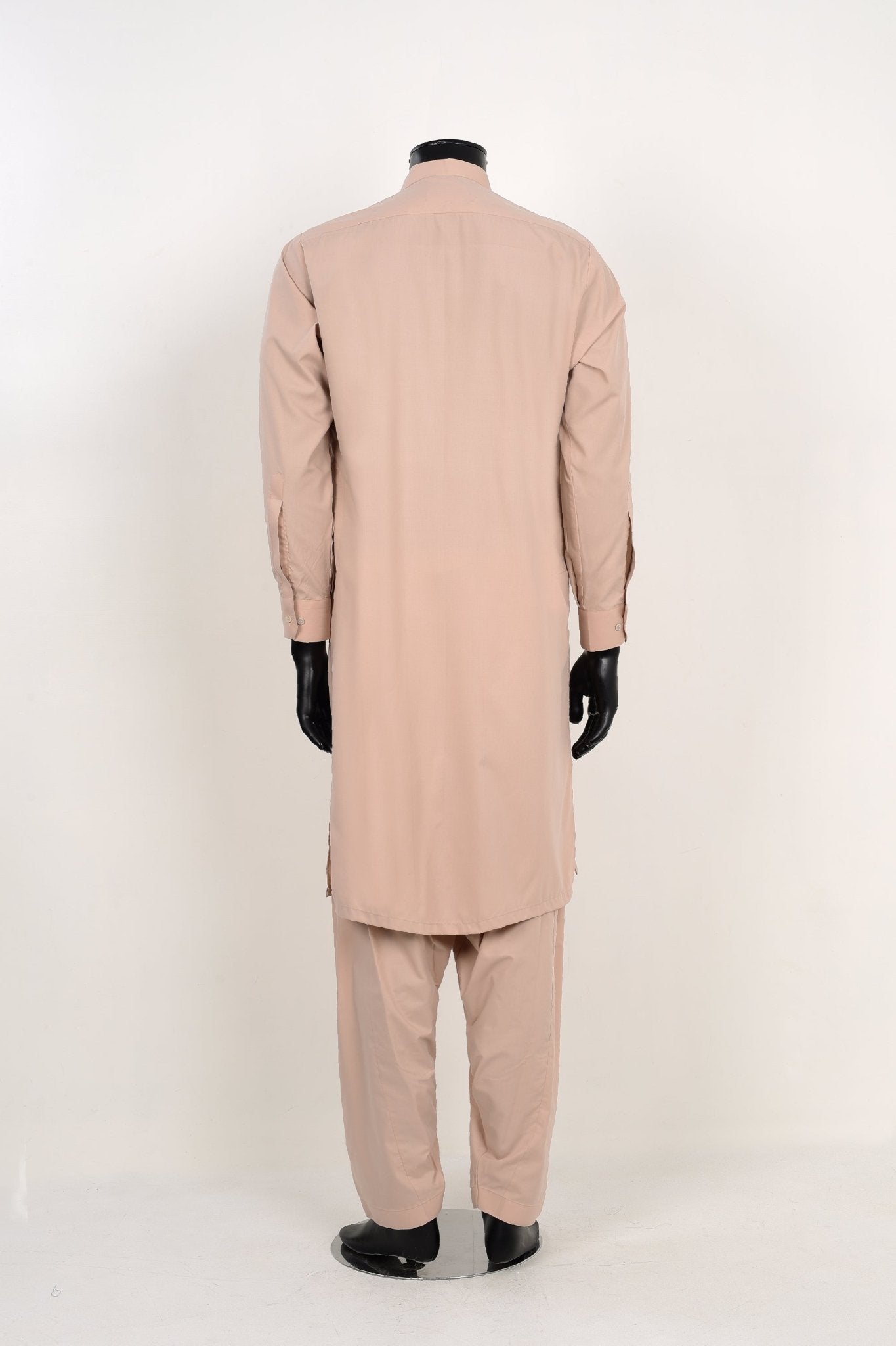 TEA PINK SHALWAR KAMEEZ  - Unstitched Fabrics by Naseeb Nasrat